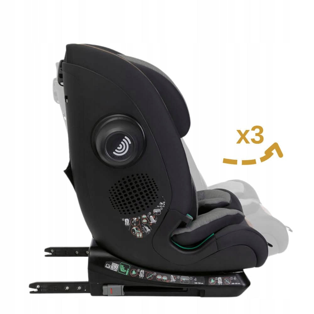 Chicco Seat&Go i-Size – Car Seat 76-150 cm | POSH BLACK Manufacturer code 8058664181582