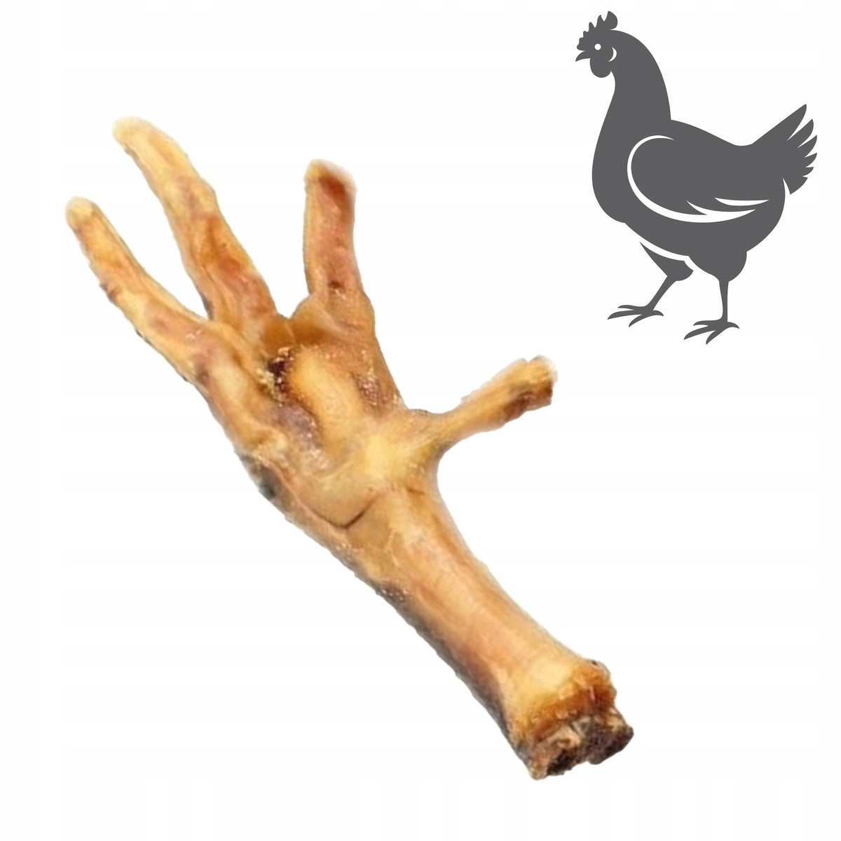 Chicken Paw Natural Dog Treat Teether 1pcs