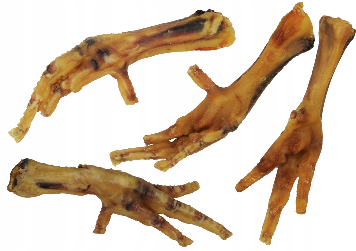 Chicken Paws Natural Dog Teethers Dried Premium 1 kg Animal Food