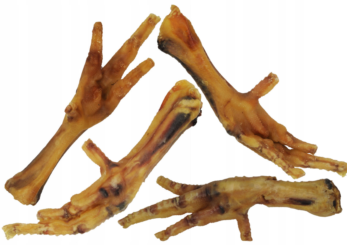 Chicken Paws Natural Dog Teethers Dried Premium 500 g Animal Food