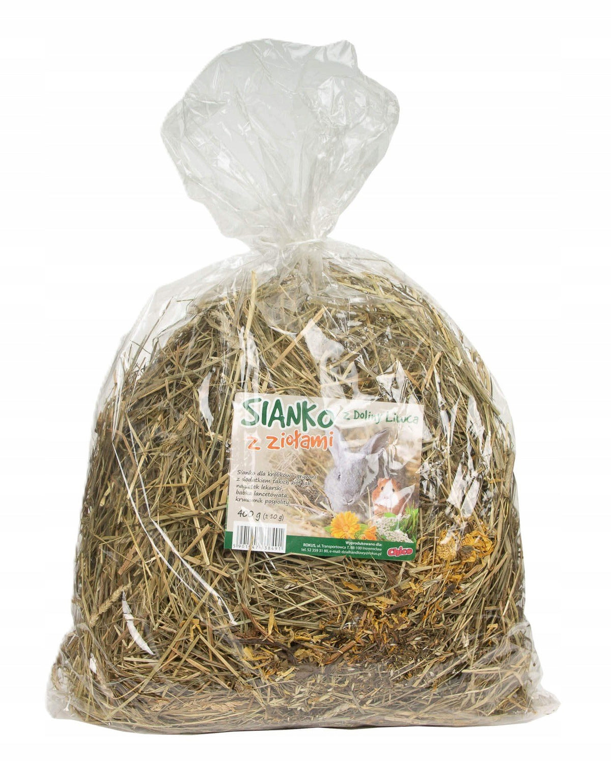 Chico Meadow Hay with Herbs 400g for Rodents and Rabbits