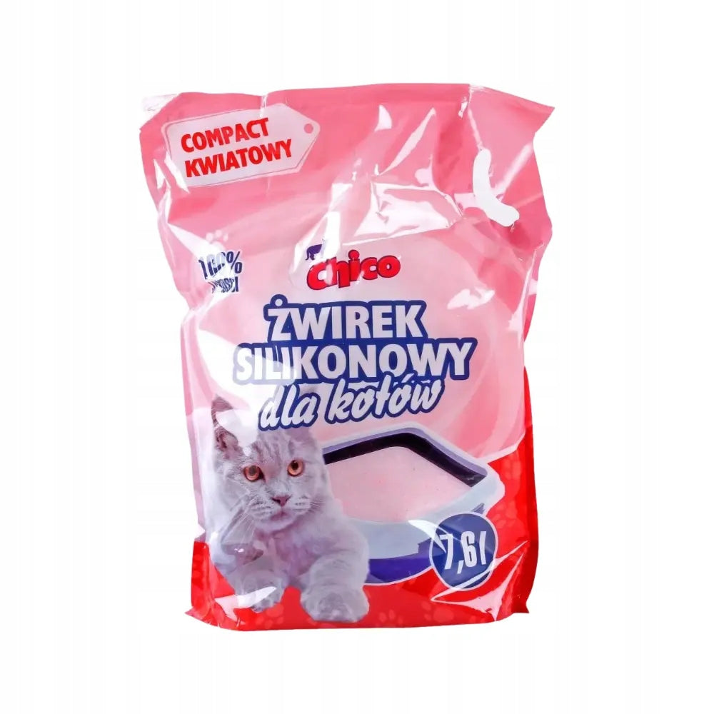 Chico Silicone Litter 7,6L Compact Floral for Cat Absorbent Volume 7.6 l