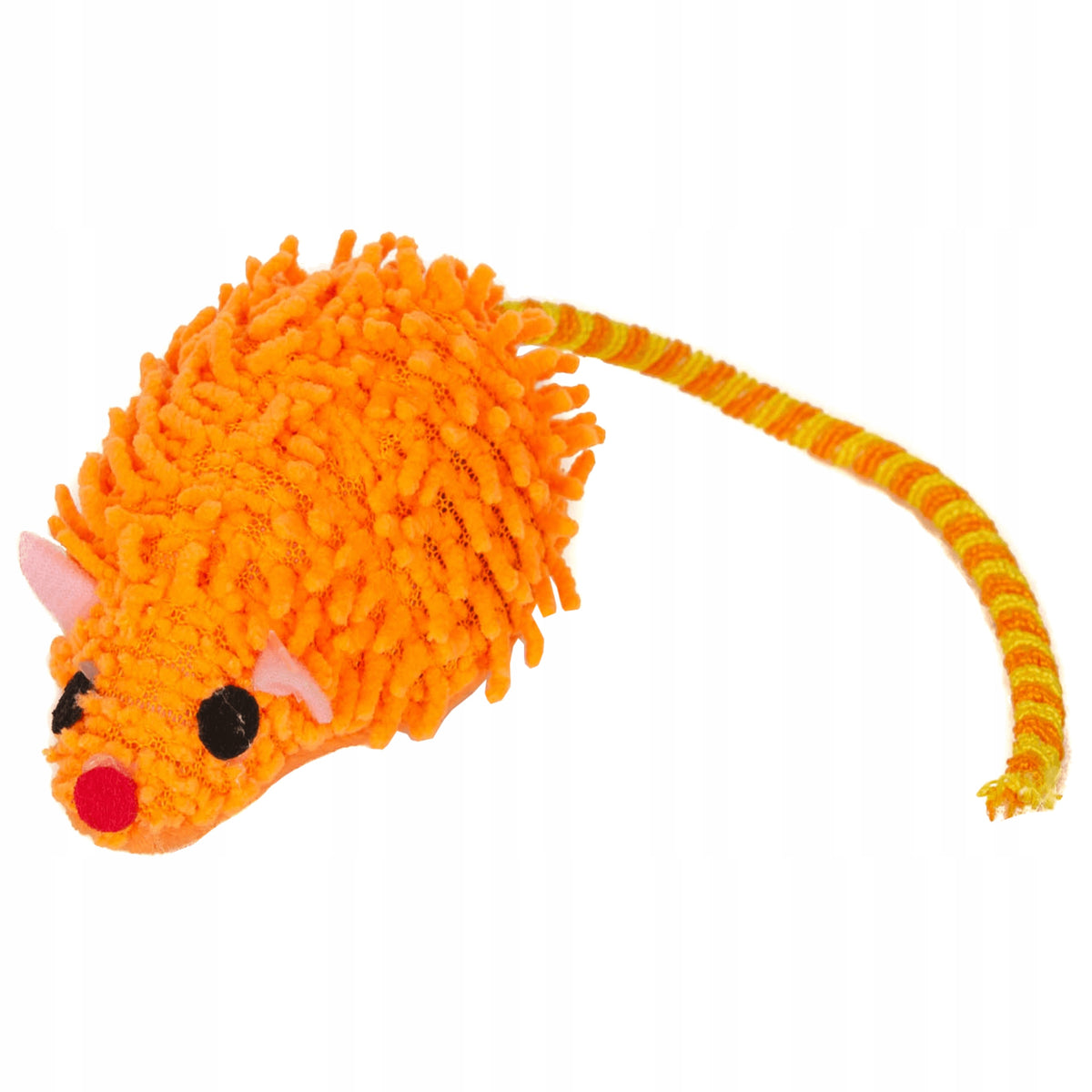 Chico Trend Cat Toy Mouse Hairy Orange 9cm