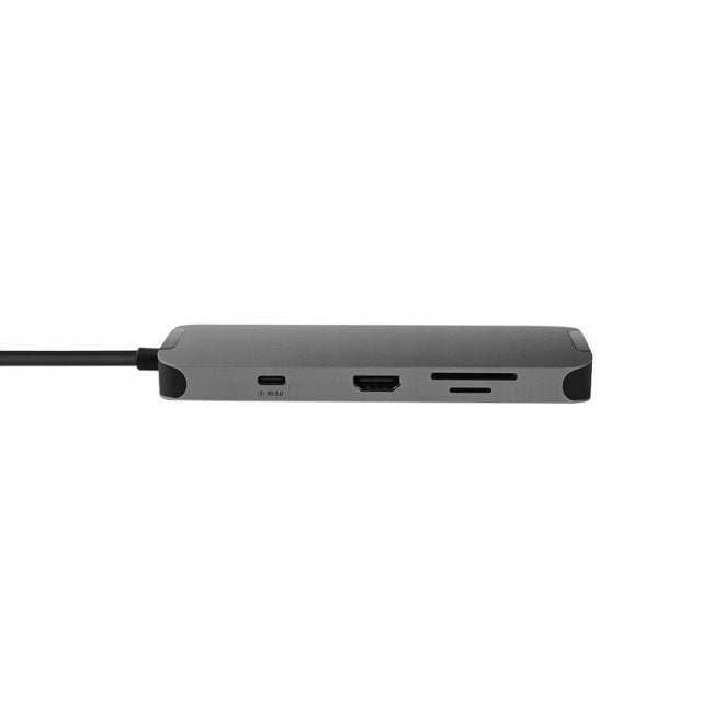 Chieftec 4K HDMI RJ-45 USB-C Docking Station SD/microSD Reader Product weight with unit packaging 0.18 kg