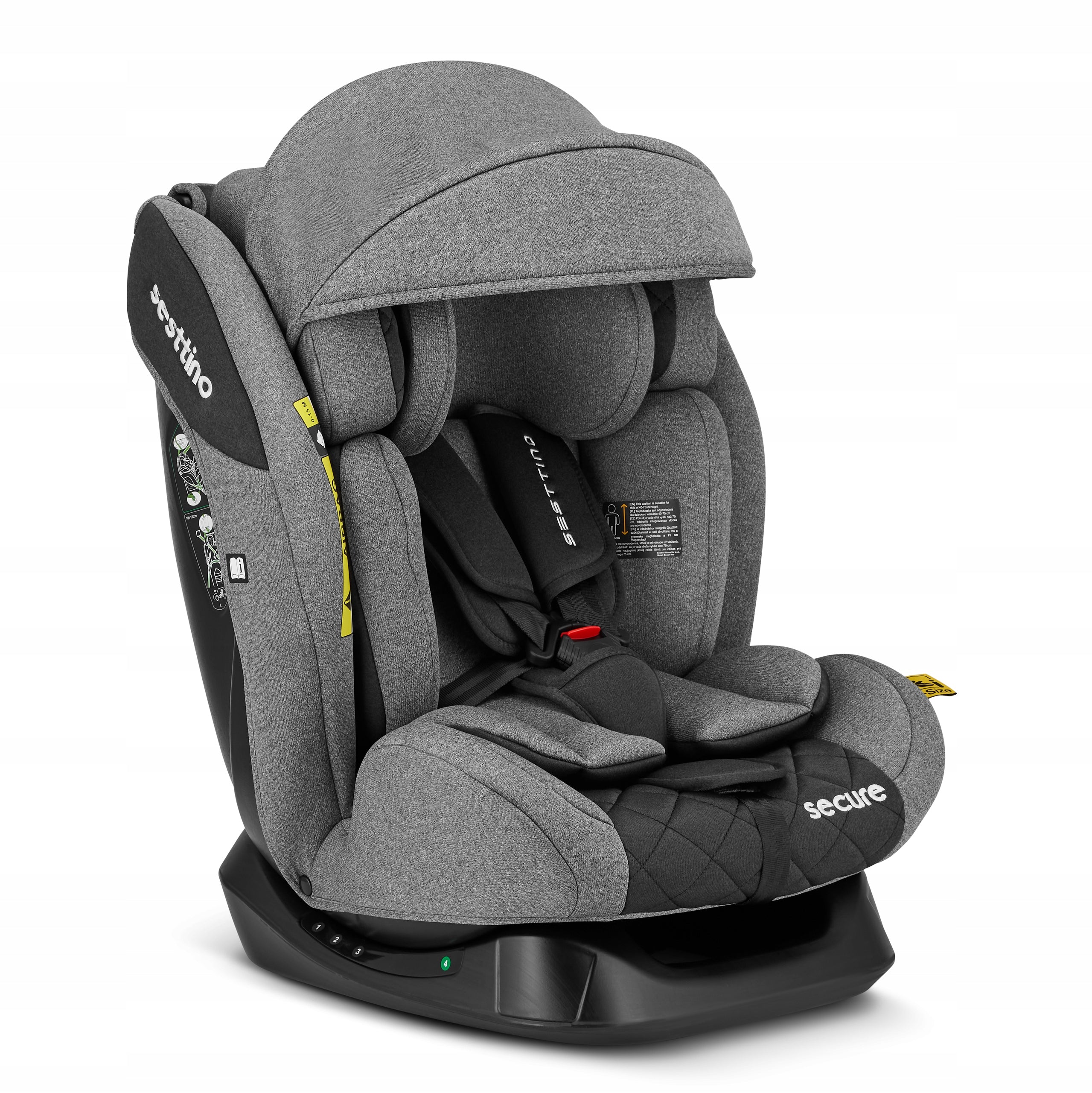 Child Car Seat 0-36kg Child Safe 40-150cm Sesttino SecurePro Manufacturer code 003