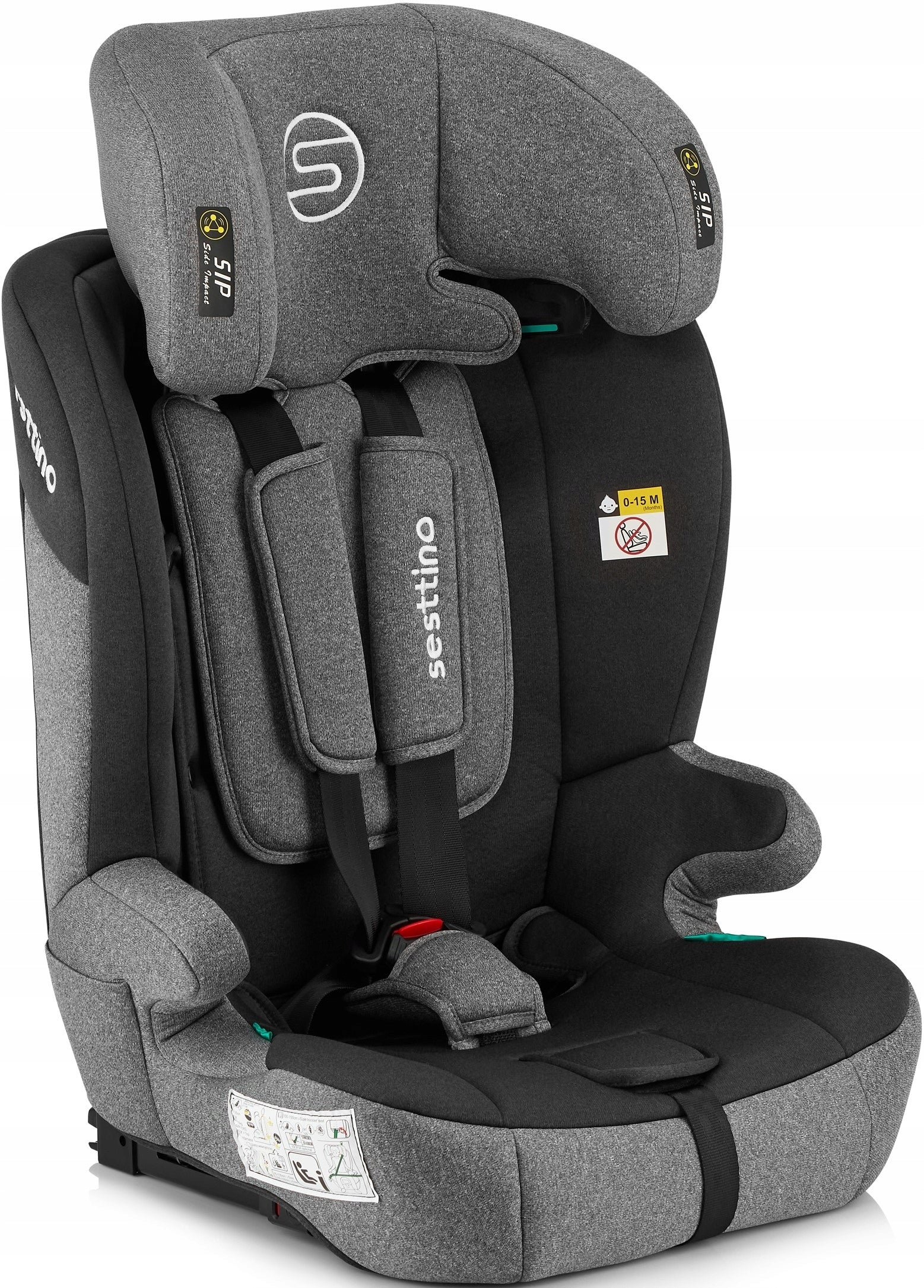 Child Car Seat 76-150cm Sesttino Rocker Pro ISOFIX 9-36kg Brand Sesttino
