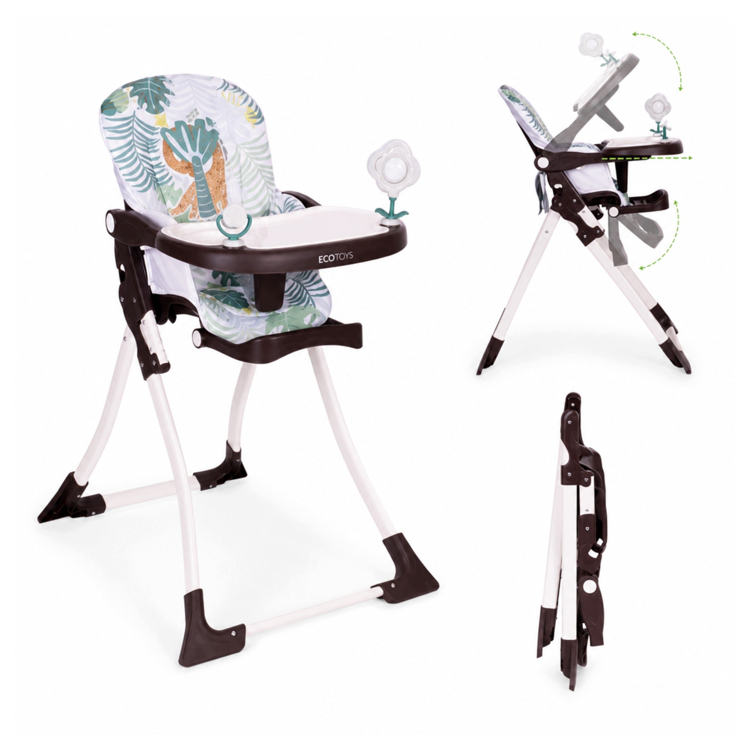 Child Feeding Chair Seat, Folding With Interactive