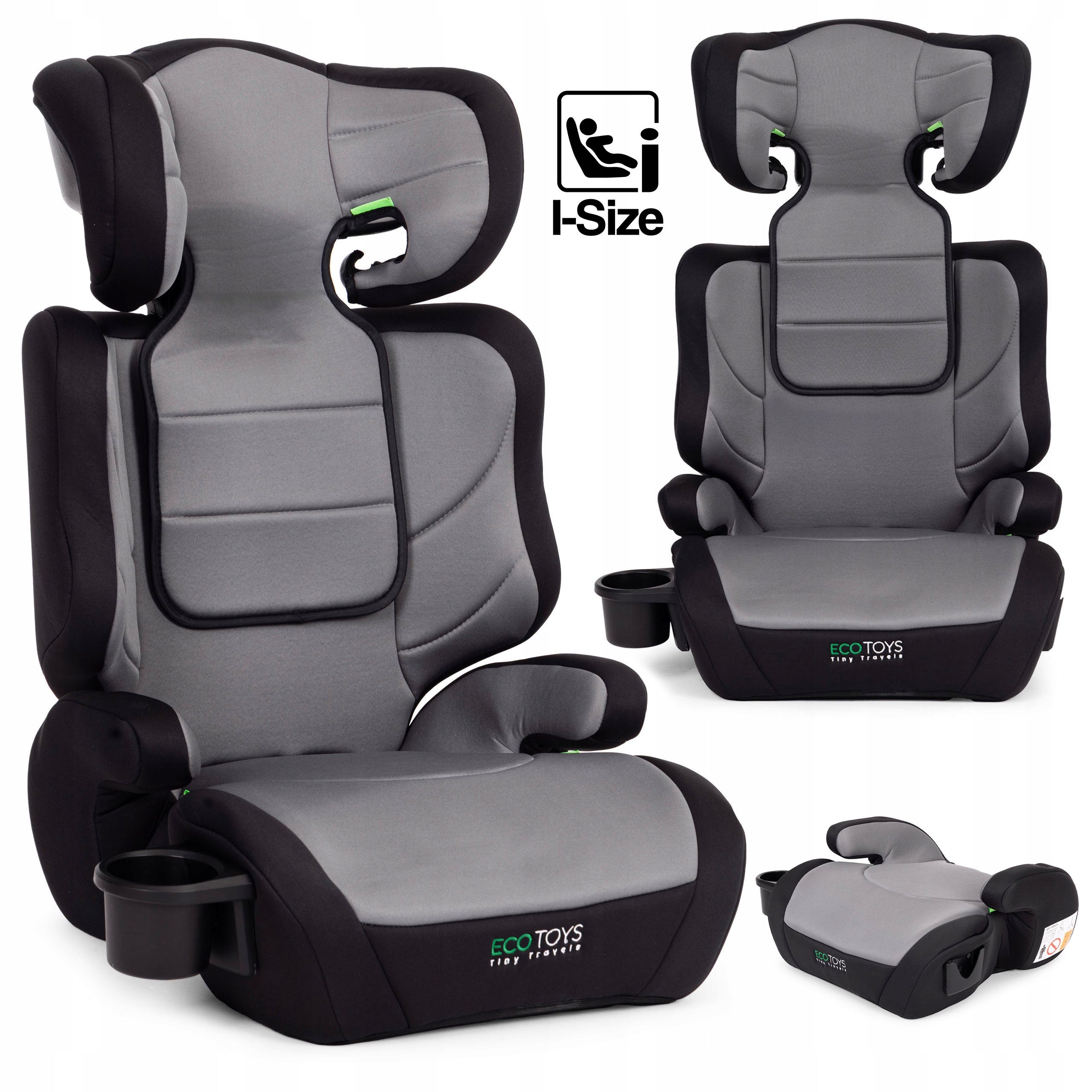 Child car seat 2in1 pad i-SIZE height 100-150 cm...