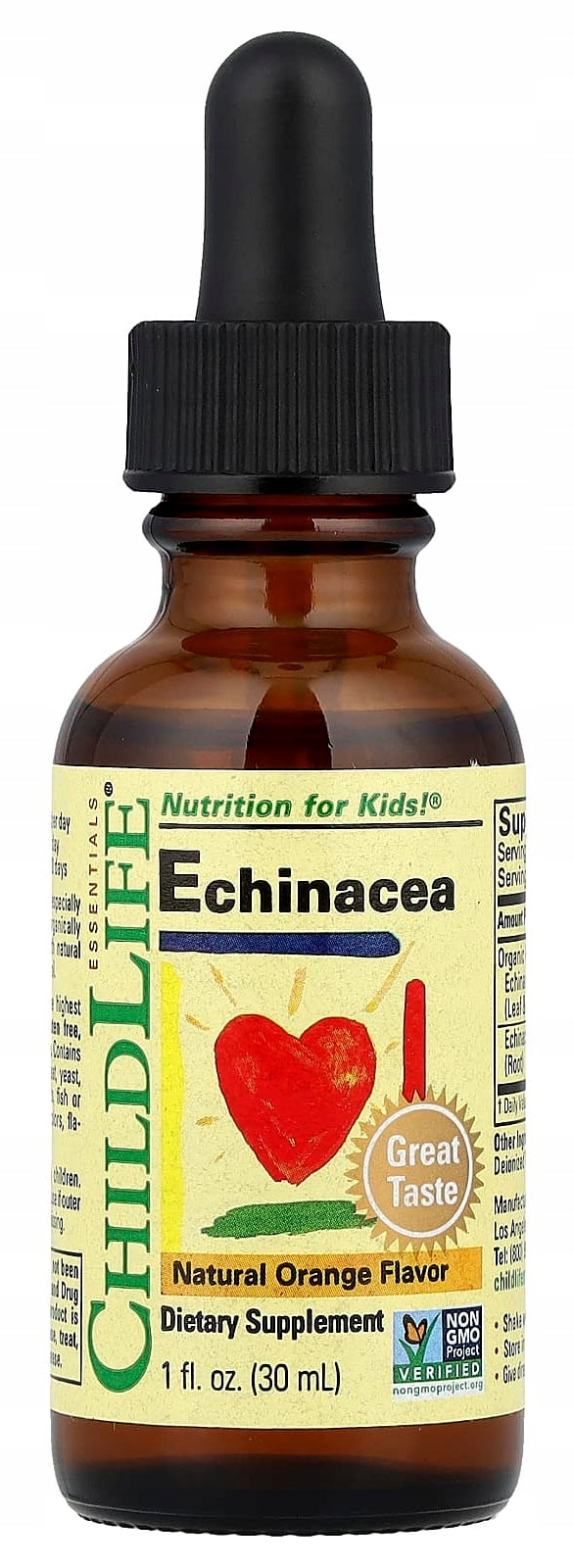 ChildLife ECHINACEA taste Orange 30ml ECHINACEA Resistance