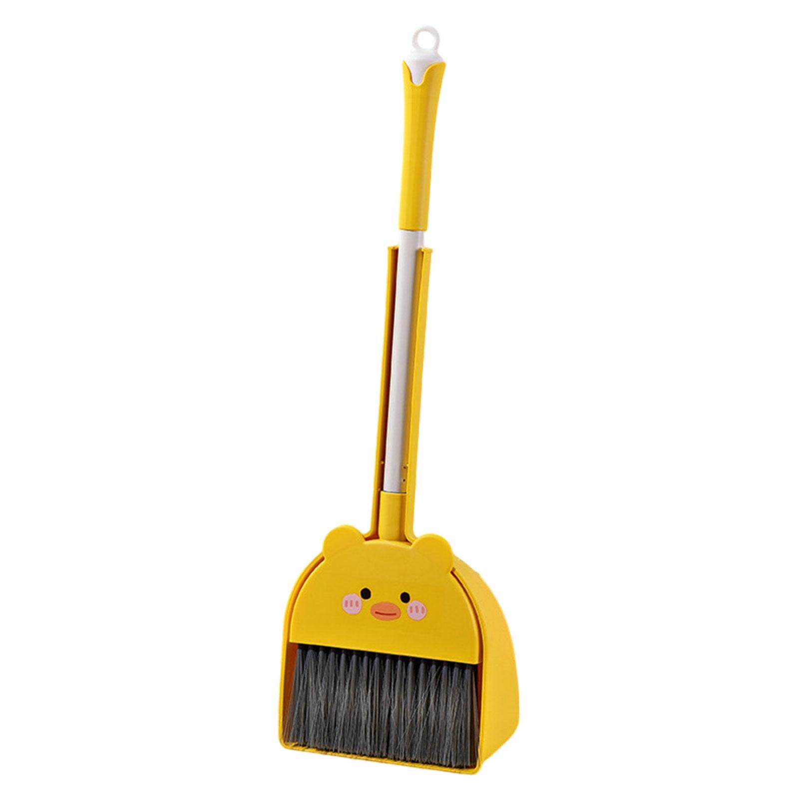 Children's Broom Set, Mini Broom And Dustpan, Realistic Toy, Duck Packaging status original