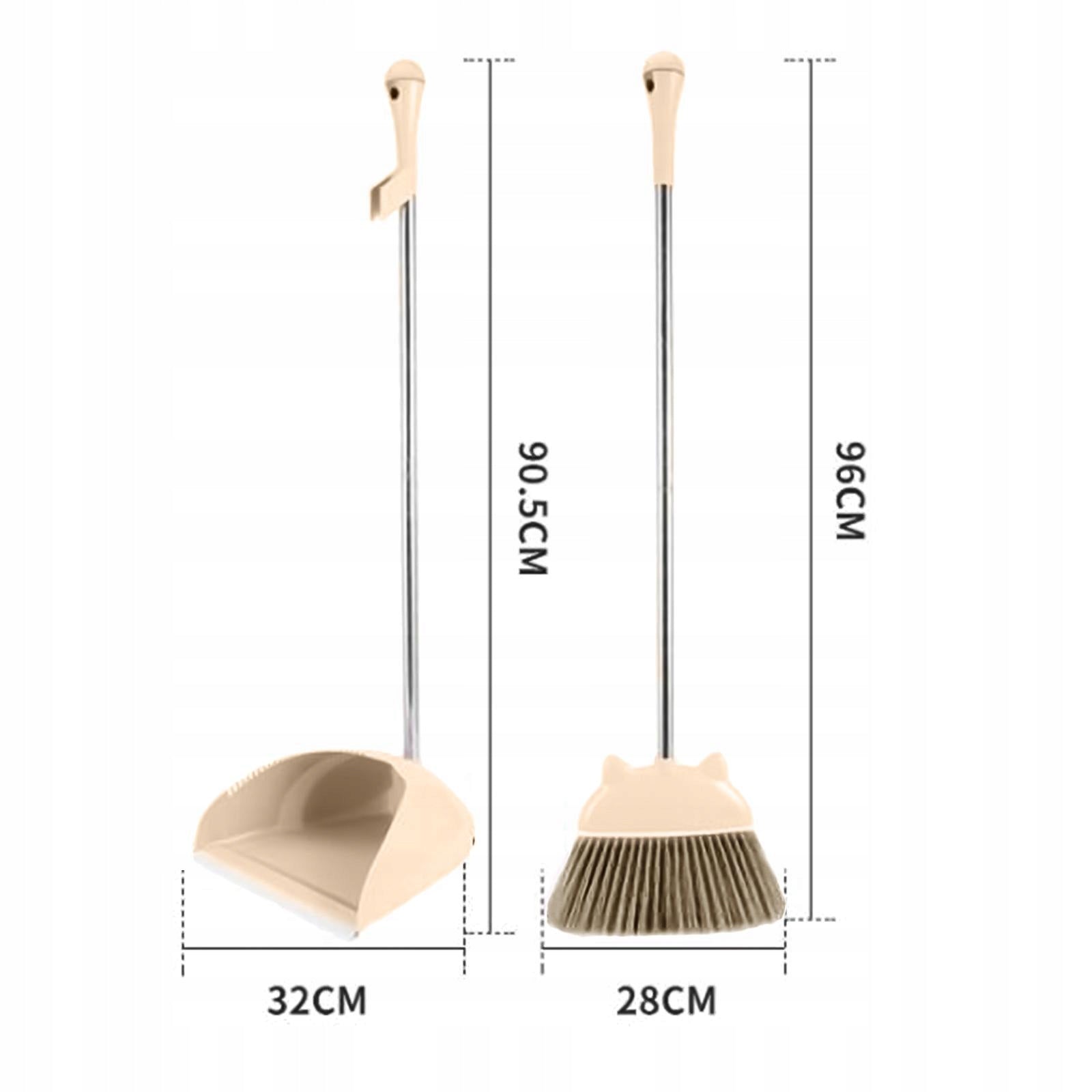 Children Broom Cleaning Toys Gift Little Housekeeping Helper Light Yellow Brand no brand