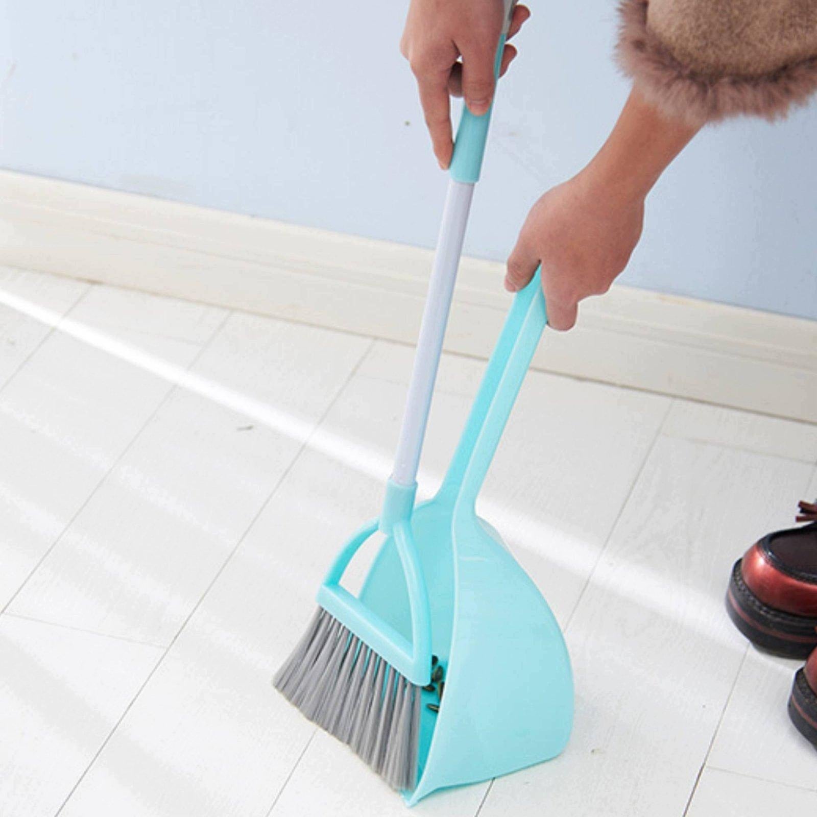 Children Cleaning Broom Green Packaging status original