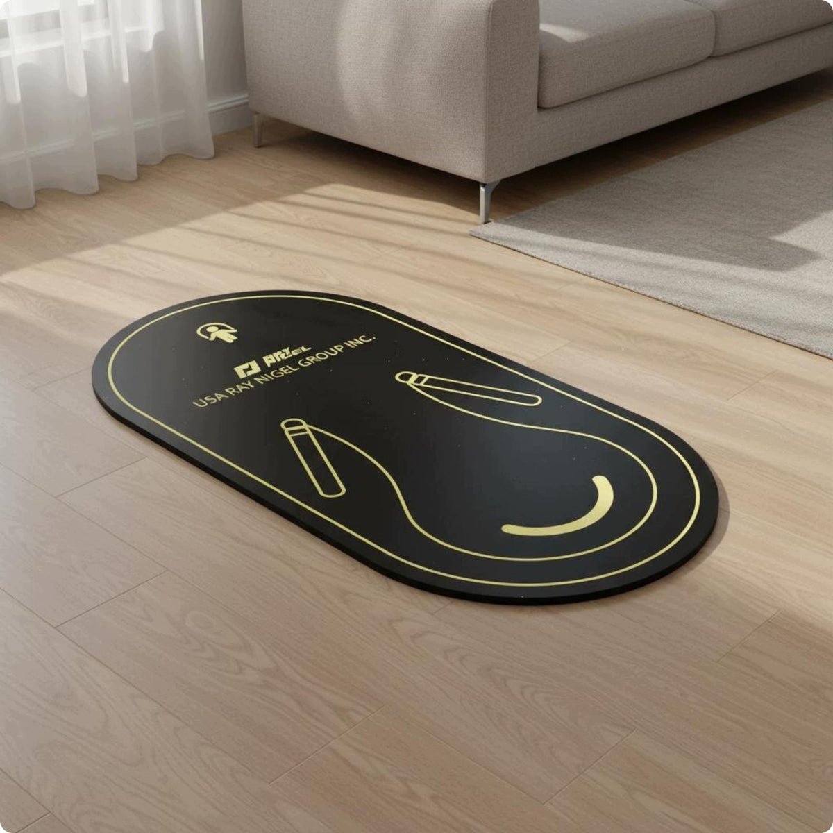 Children Jumping Pad Shock Absorption Skipping Rope Mat Non Slip Training