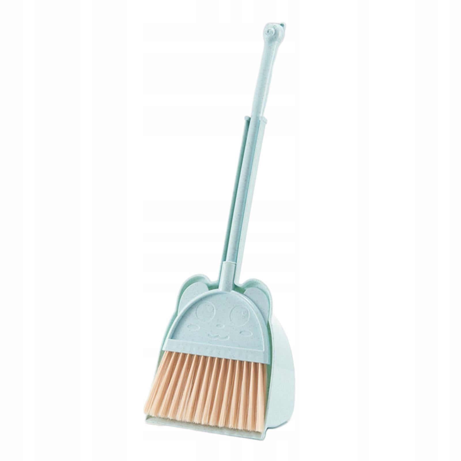 Children Sweeping House Cleaning Toy Set Pretend Play Toy Household blue Brand no brand