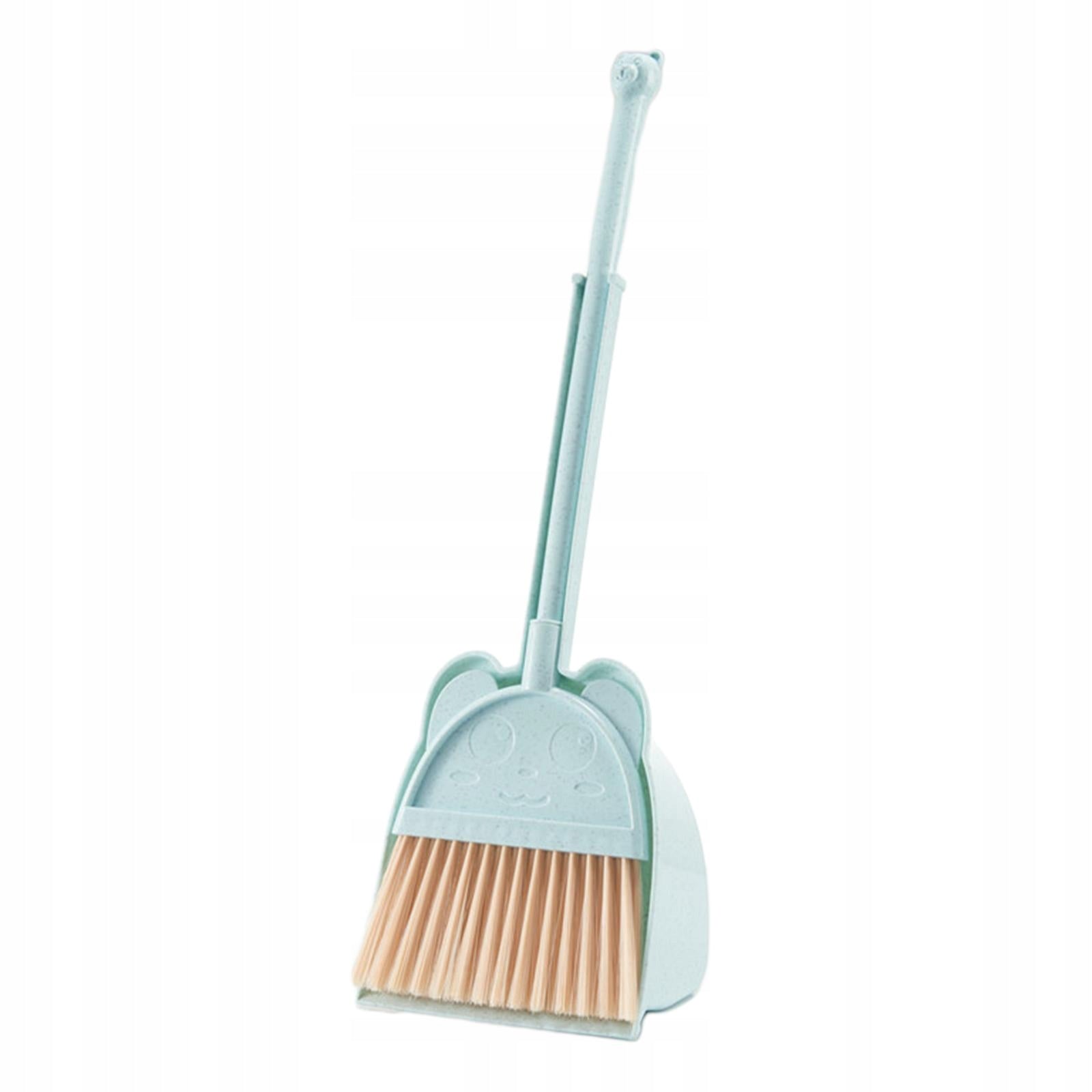 Children Sweeping House Cleaning Toy Set Pretend Play Toy Household blue