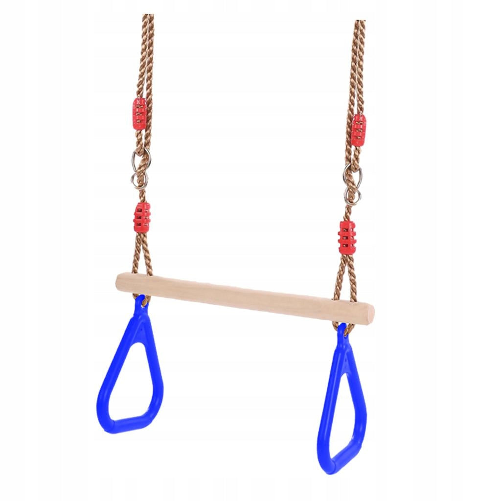 Children Wooden Swing with Rings for Indoor Blue Manufacturer code yanxuemy@163.com-57046920