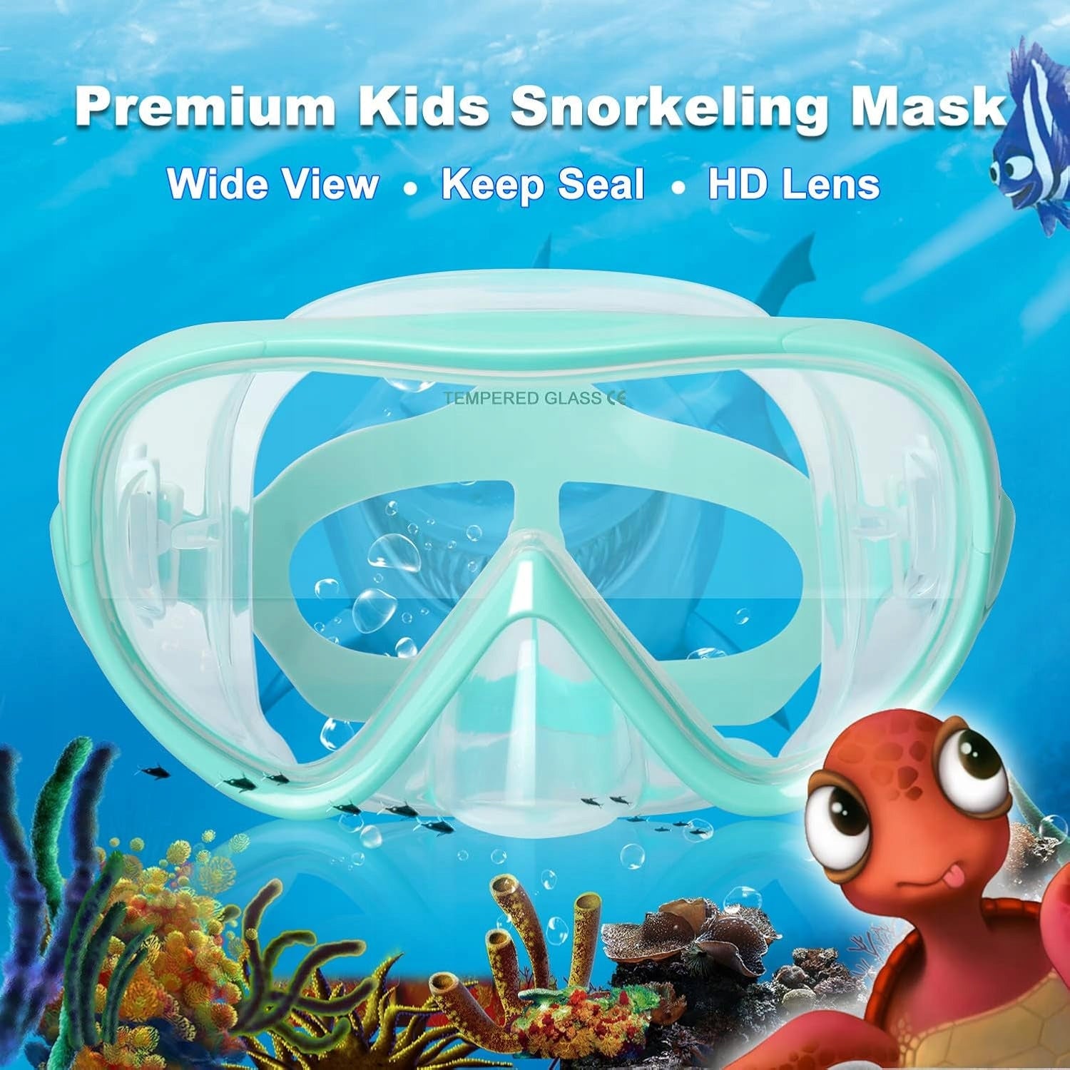 Children's 180° panoramic diving glasses Brand exp vision