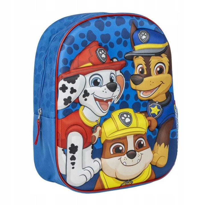 ++ Children's 3D backpack single compartment 31 cm Paw Patrol blue