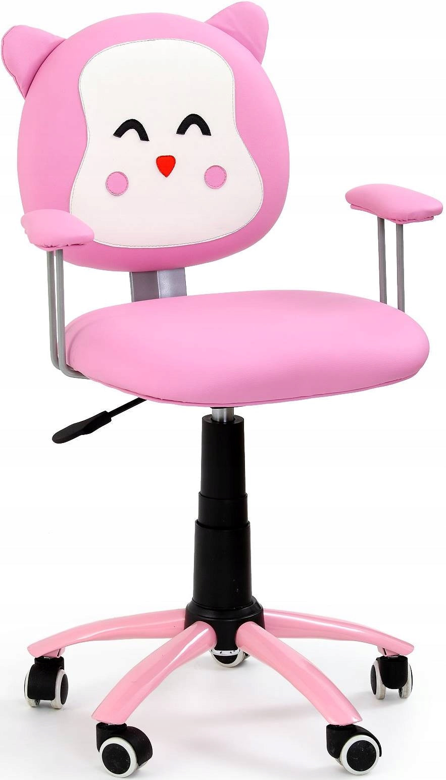 Children's Armchair LILI Pink Swivel Youth Adjustable