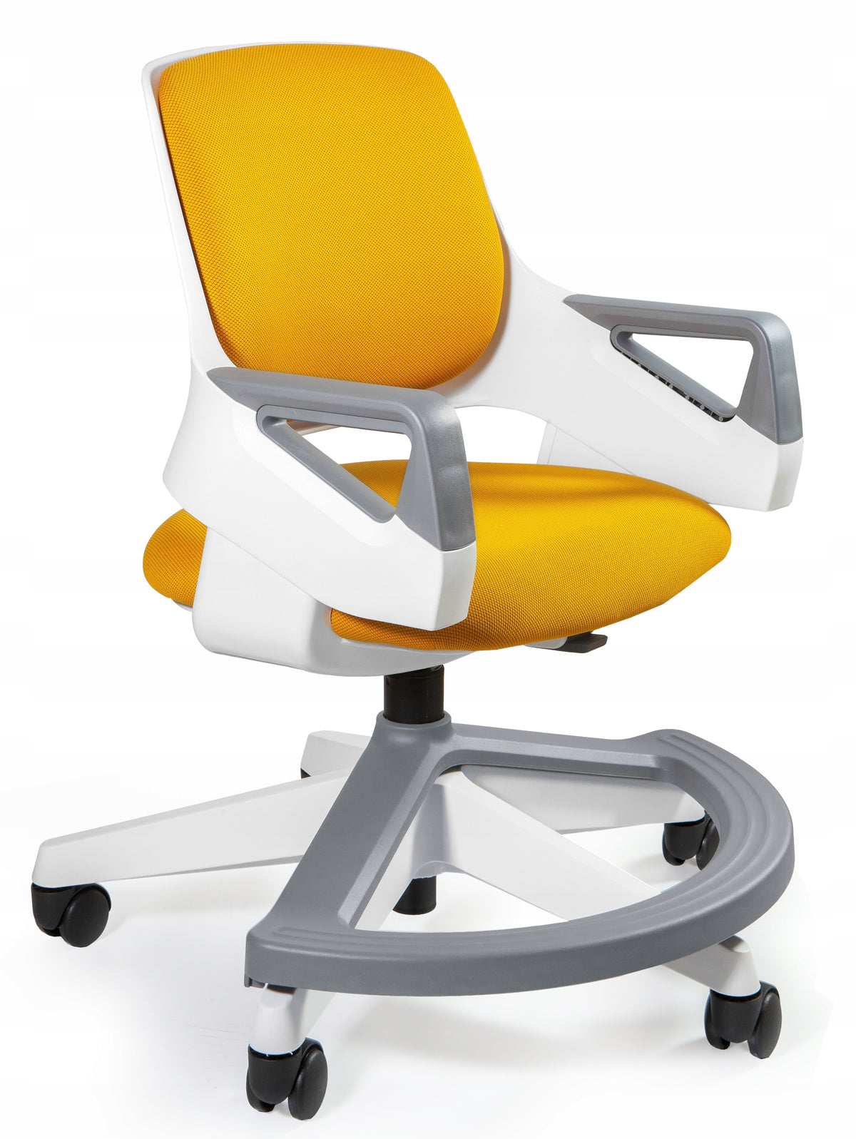 Children's Armchair ROOKEE Yellow Adjustable 4-14 Years Ergonomic Brand Unique