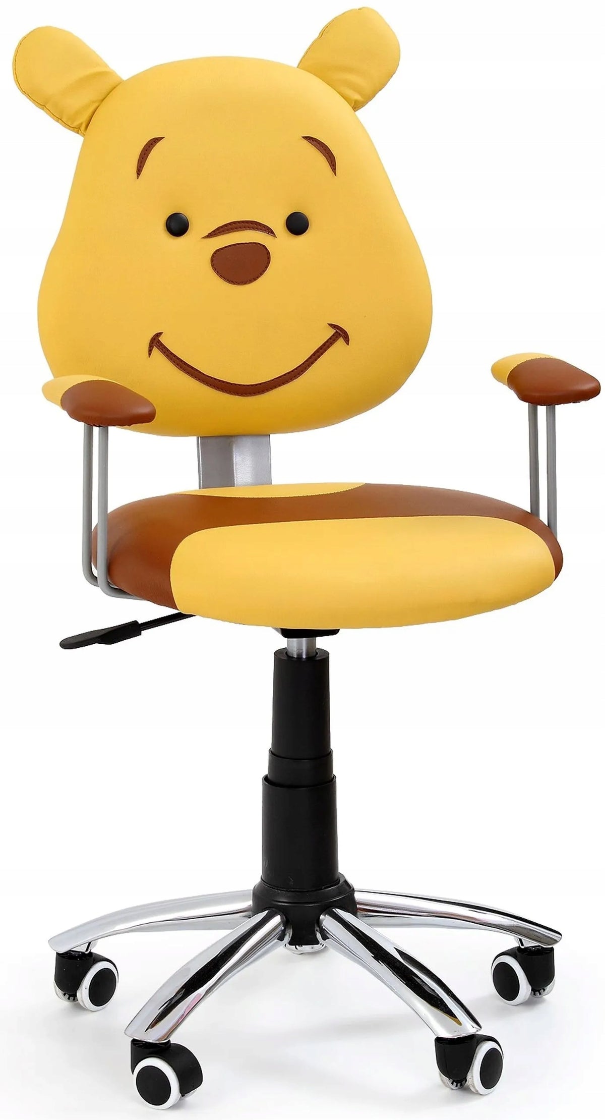 Children's Armchair Youth WINNIE Yellow Upholstered Halmar