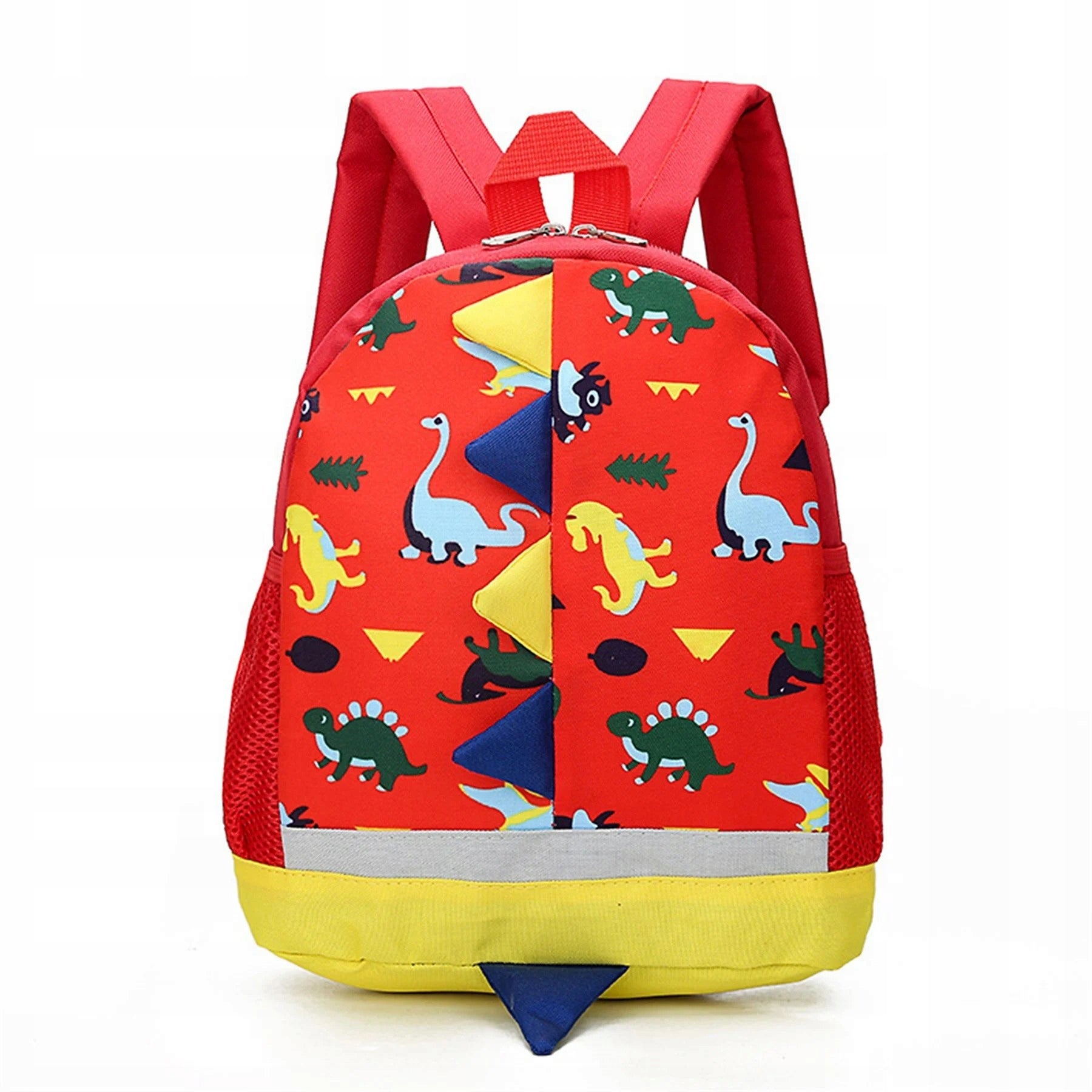 Children's Backpack DINOSAUR School Sports Tourist RED Boy