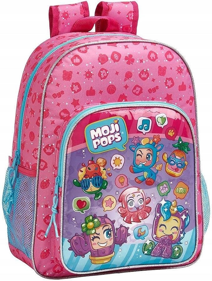 Children's Backpack For School Moji Pops Pink For Girls