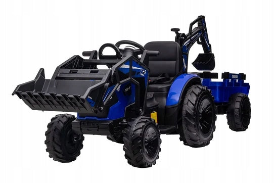 Children's Battery TRACTOR 2X200W 24V7Ah Trailer Bulldozer Excavator