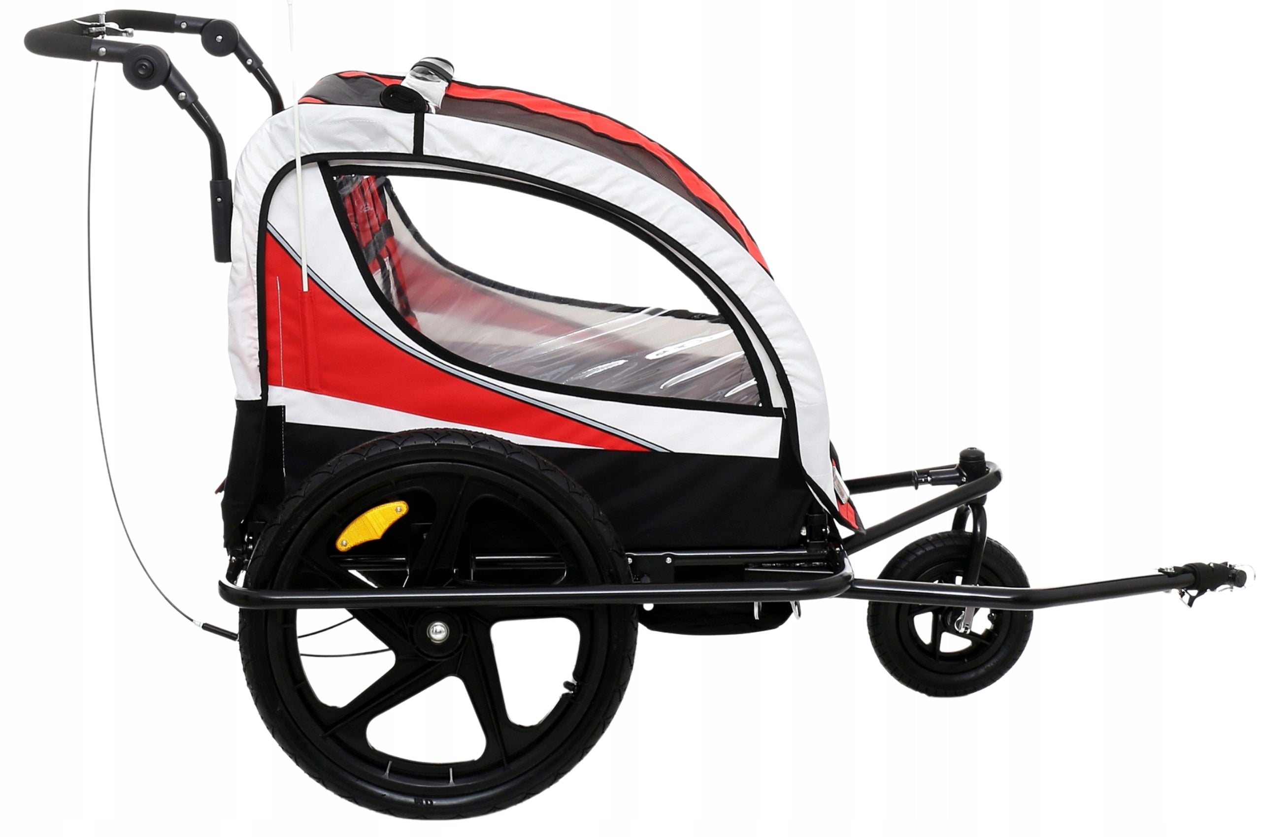 Children's Bicycle Trailer Shock Absorber Adjustable Red-White-Black Brand no brand
