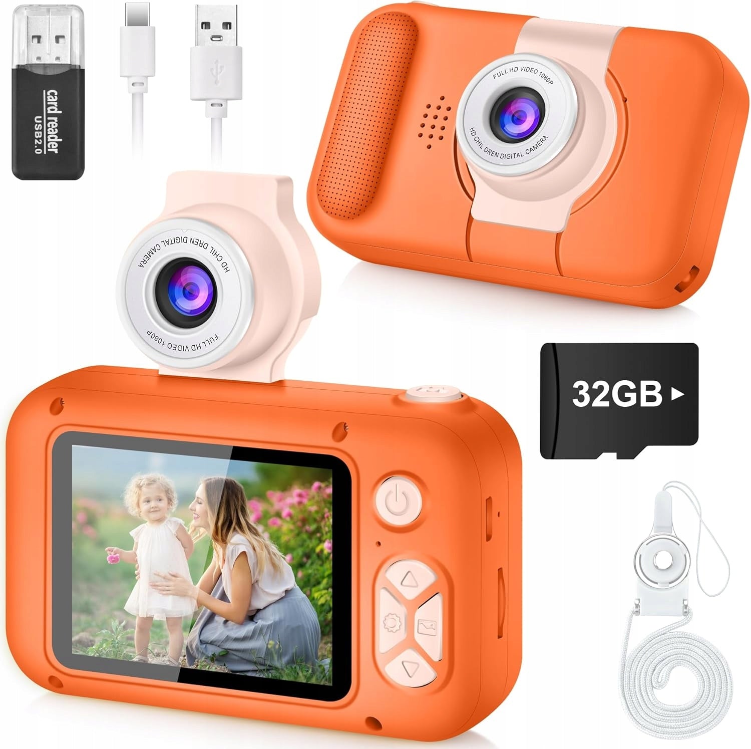 Children's Camera Boys Girls ARNSSIEN