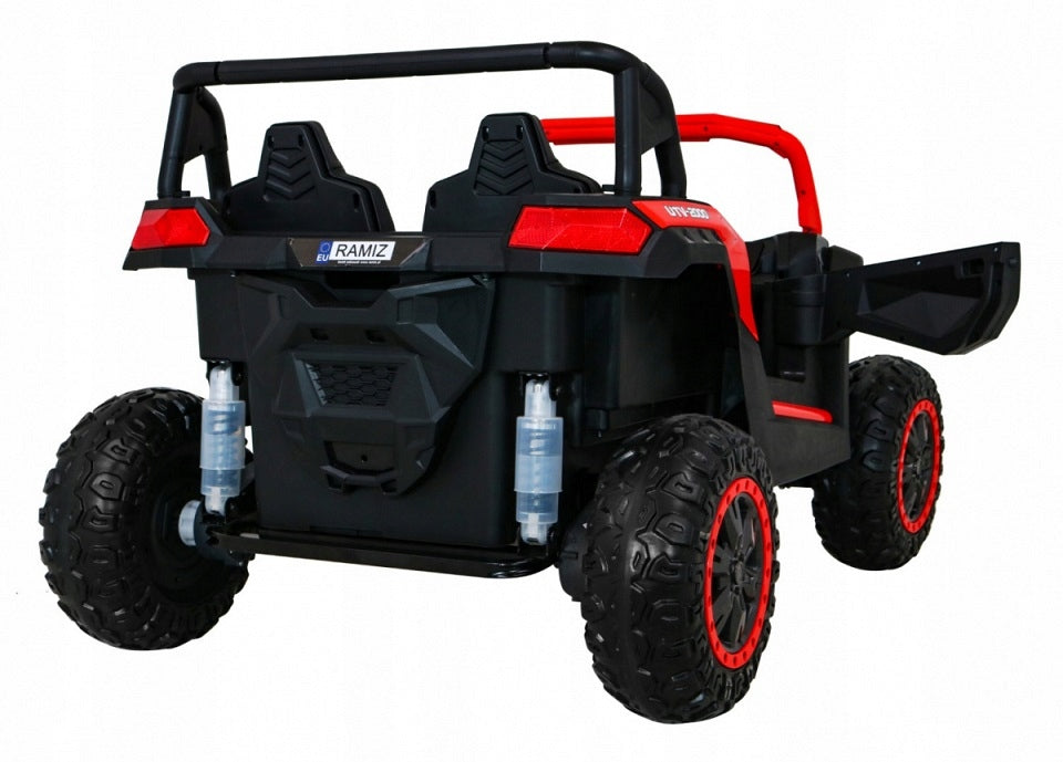 Children's Car Buggy ATV 24V 14Ah Racing Double 4x200W Red A032 Kid's age 3＋ years