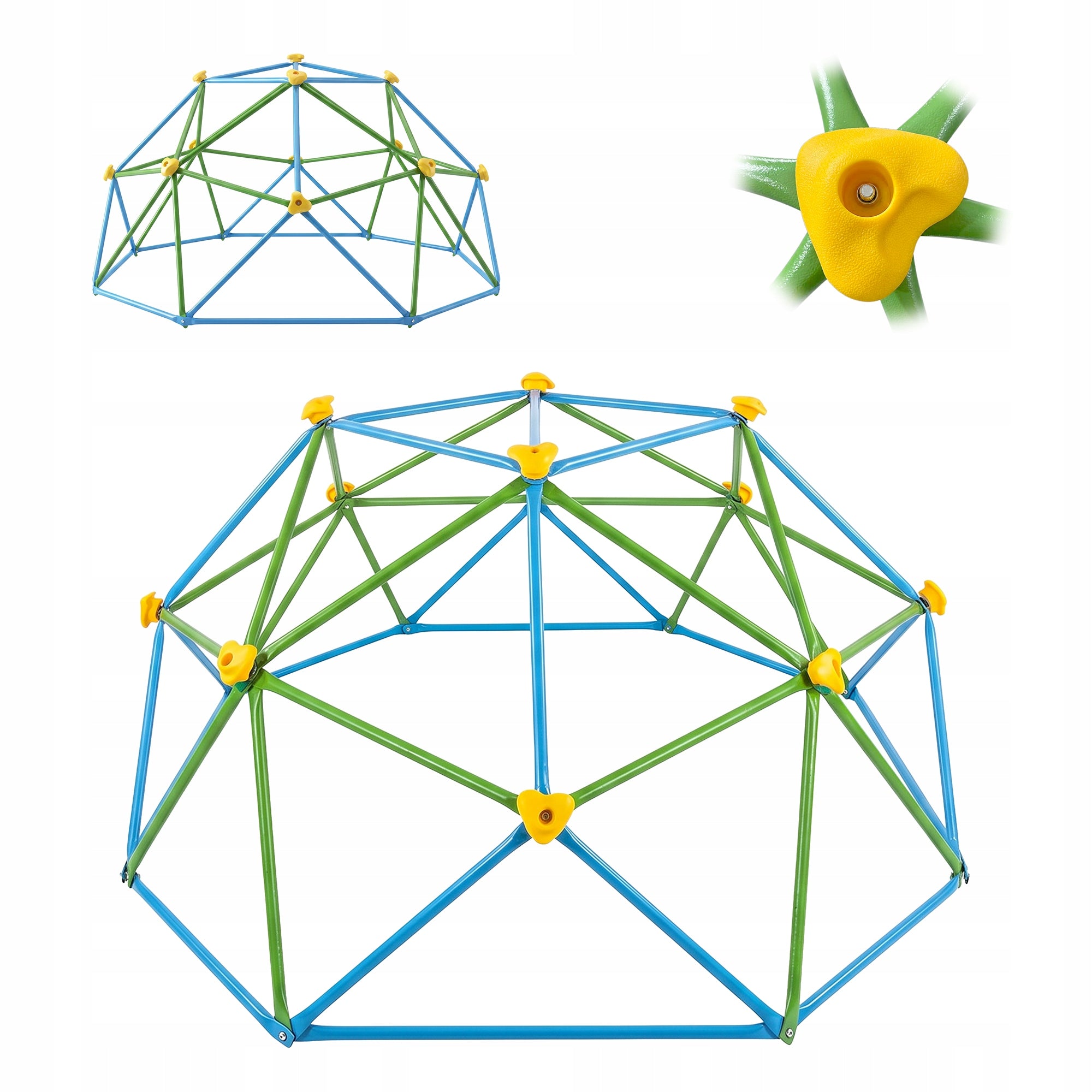 Children's Climbing Dome, Ladder, Monkey Grove 6ft Sturdy Metal