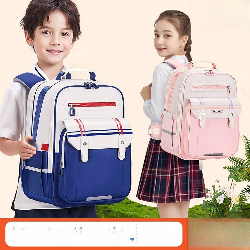 Children's Cloud School Backpack Blue With White Small Size Brand no brand