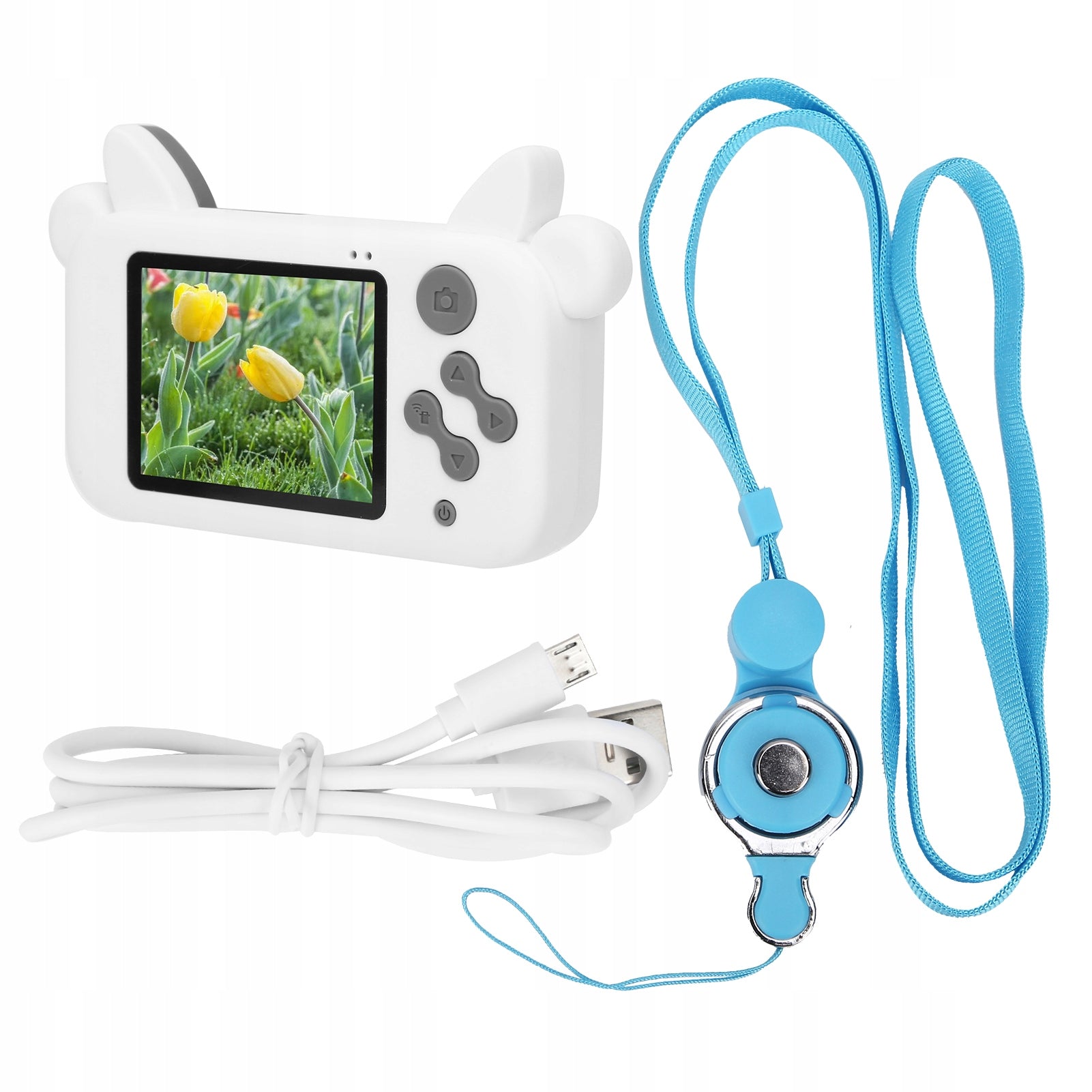 Children's Cow Camera Mini Cartoon Digital Camera Toys T4