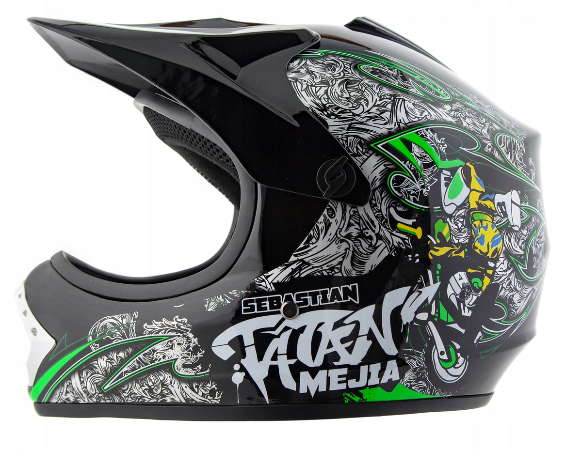 Children's Cross Helmet Enduro Quad BMX Electric Scooter XS 51-52cm Manufacturer's catalog number MCGKA80016