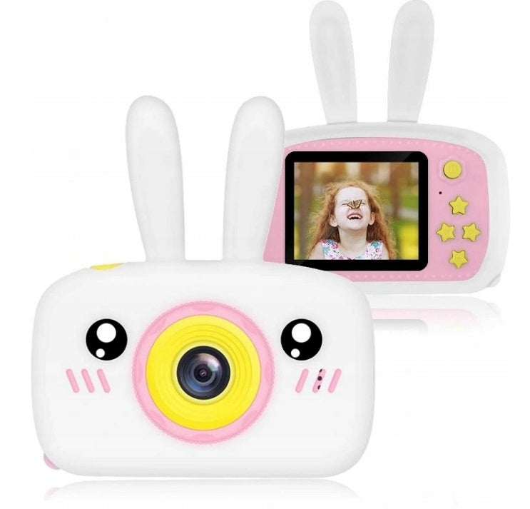 Children's Digital Camera 12Mpix FULL HD Filters Frame Game Strap BUNNY Brand no brand