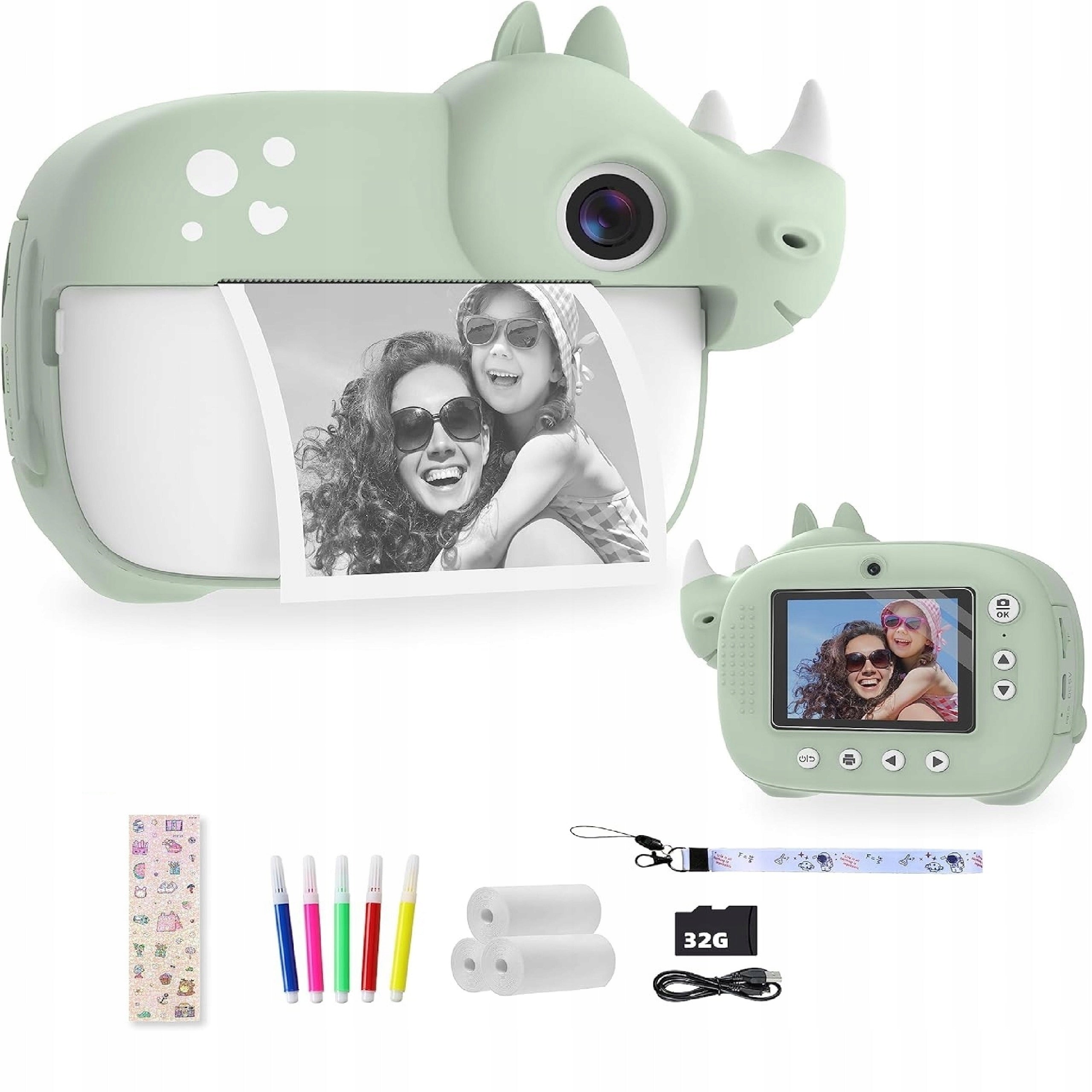 Children's Digital Camera INSTANT with Printer + CARTRIDGES