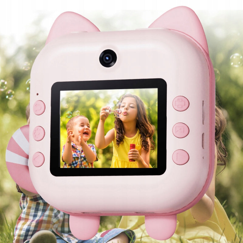 Children's Dual cameras Digital Camera INSTANT with Printer + CARTRIDGES Manufacturer code EXC251221