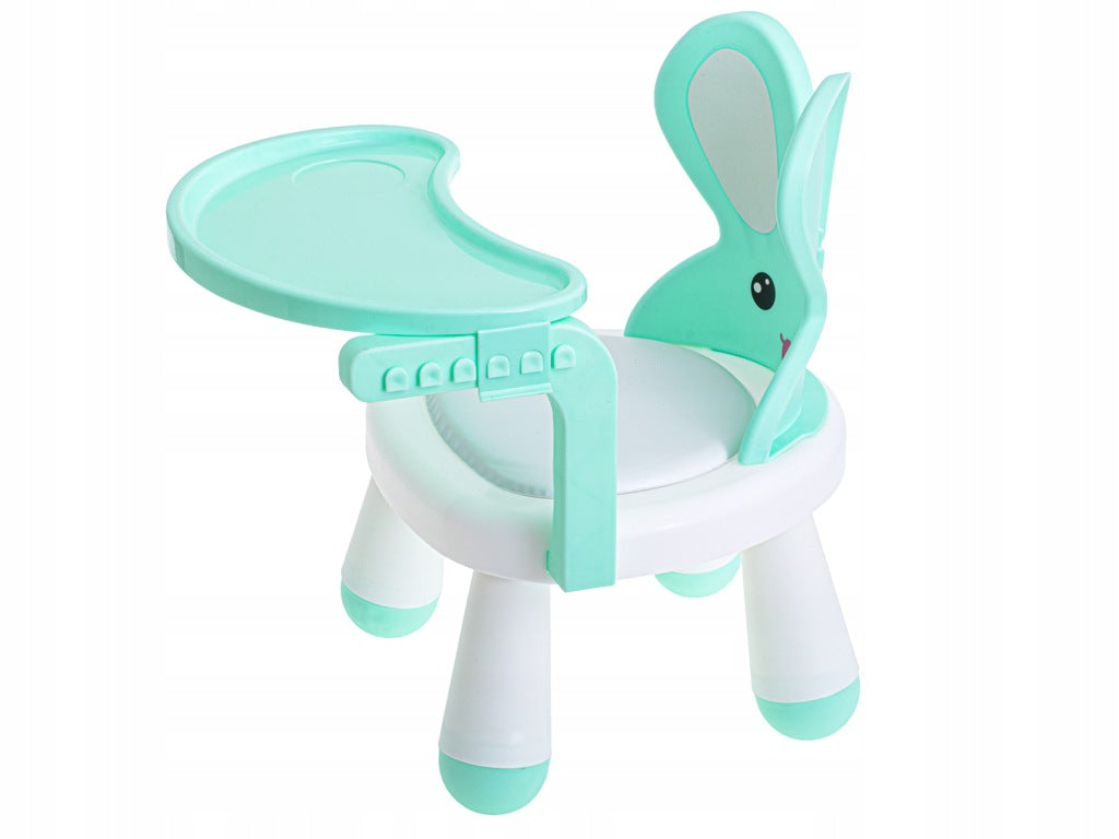 Children's Feeding Chair Tray Play Table Folding Mint Packaging status original