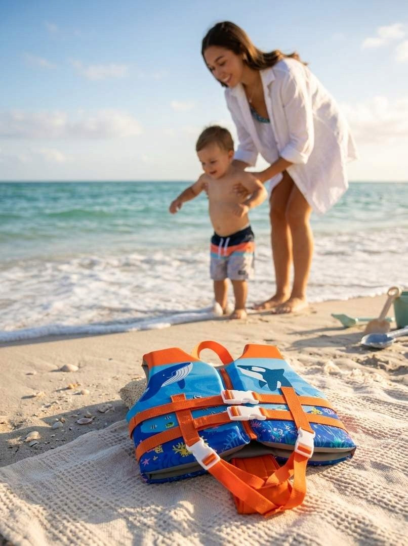 Children's Foam Displacement Vest 13-20kg for Learning to Swim 2-4 S Manufacturer code 5902065701135