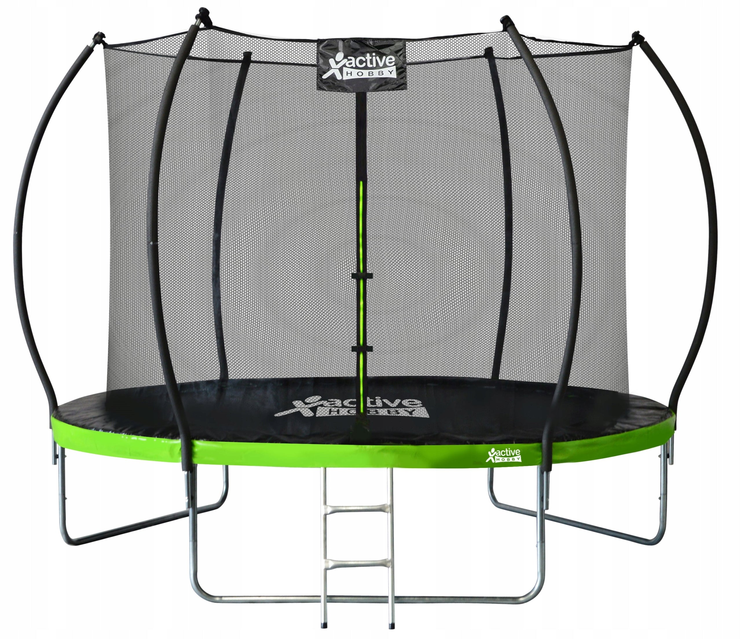 Children's Garden Trampoline 10FT 312 cm Mesh Inner Ladder Covers Kind with net