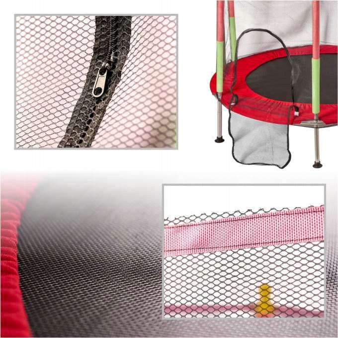 Children's Garden Trampoline Home Ball Net 140cm Kind with net