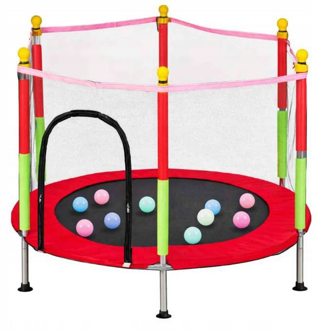 Children's Garden Trampoline Home Ball Net 140cm Total height 162.5 cm