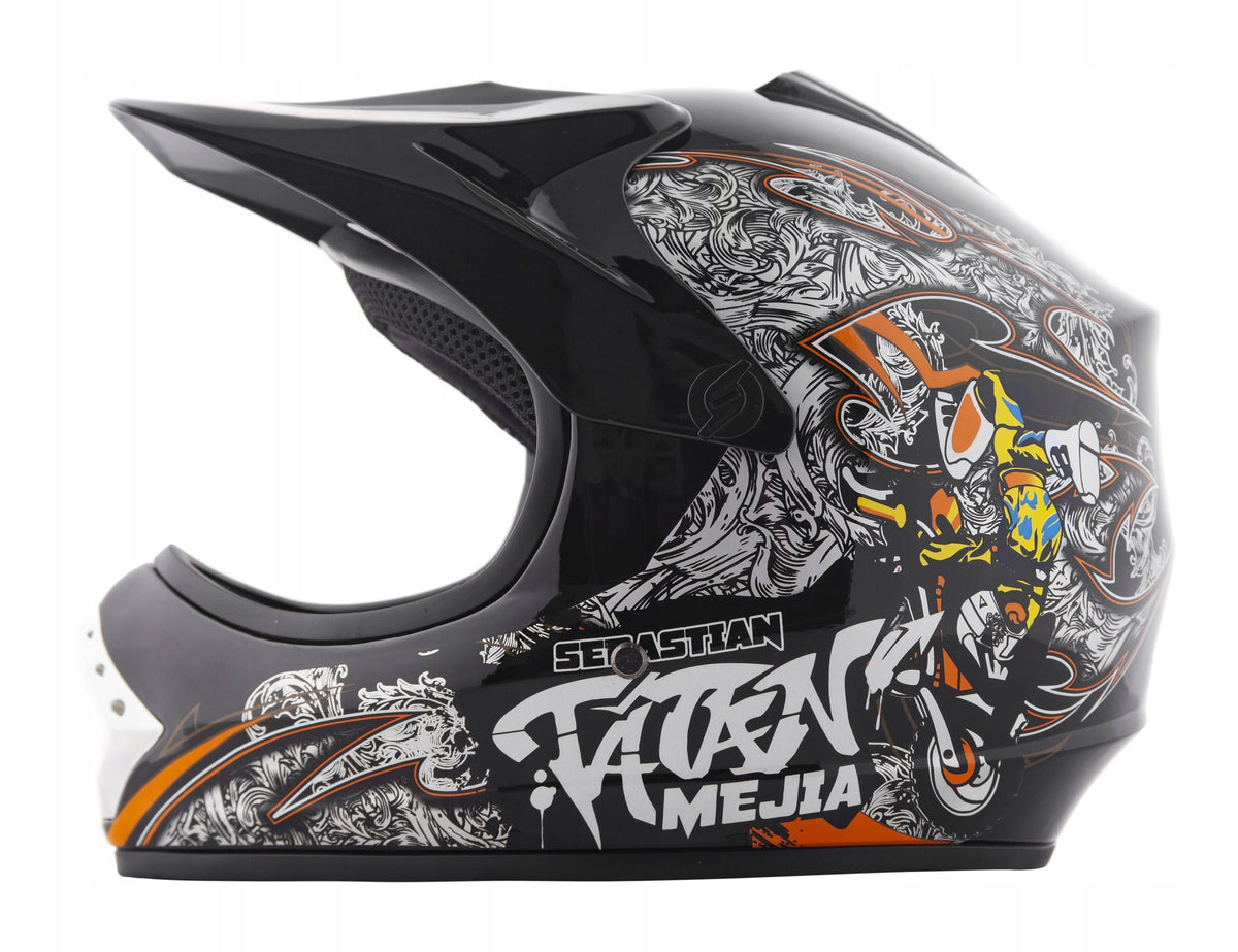 Children's Helmet Cross Enduro Bike BMX MTB Electric Scooter L 57-58cm Manufacturer's catalog number MCGKA80007