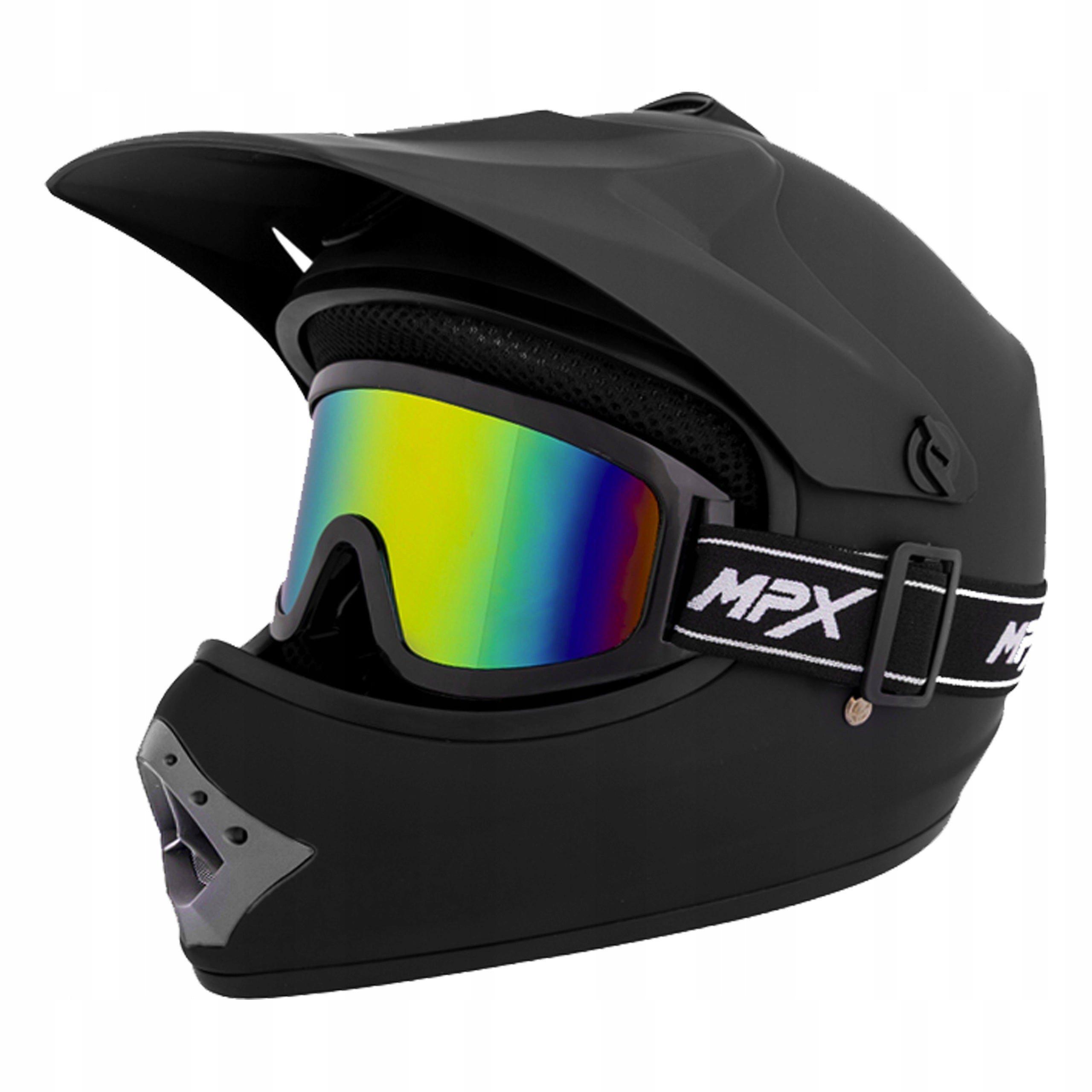 Children's Helmet Cross+Gogle Enduro Mini Quad ATV Cross BMX Scooter M Packaging status original