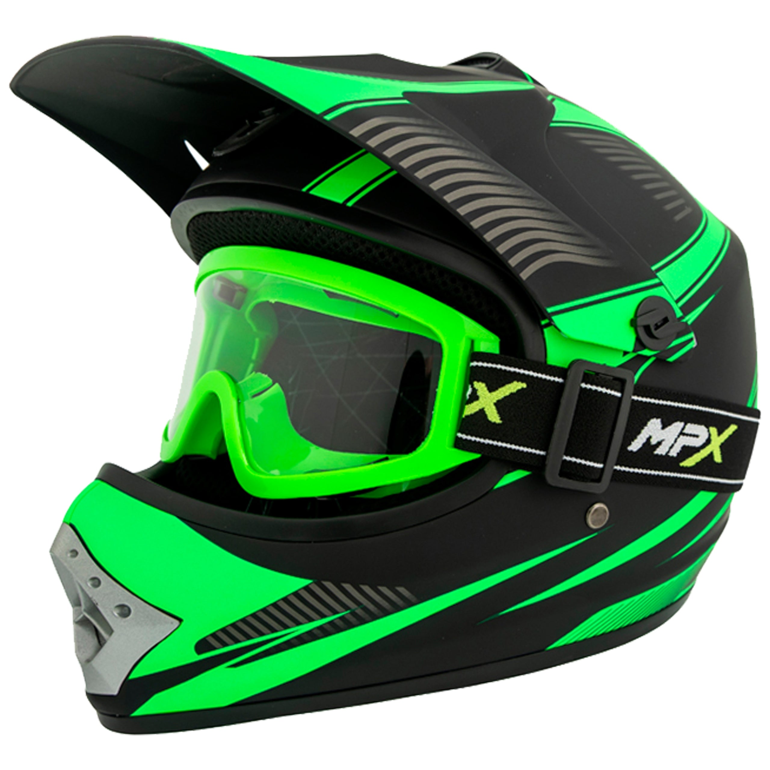 Children's Helmet Goggles Gloves for Cross Enduro Quad BMX Scooter S Manufacturer's catalog number MCGKZ03021