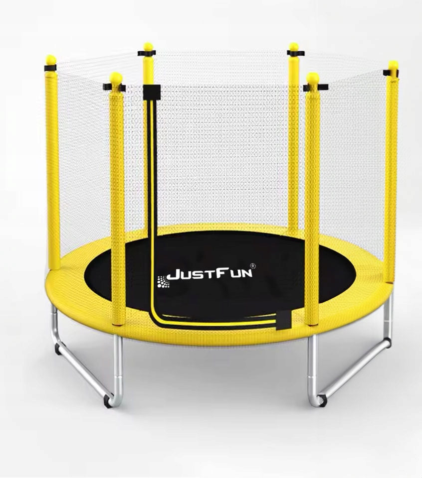 Children's Home Garden TRAMPOLINE 152 CM JUST FUN YELLOW