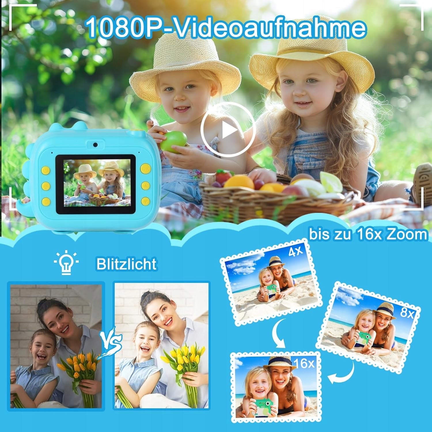 Children's Instant Camera HD Video Toy Gift ARNSSIEN Brand no brand