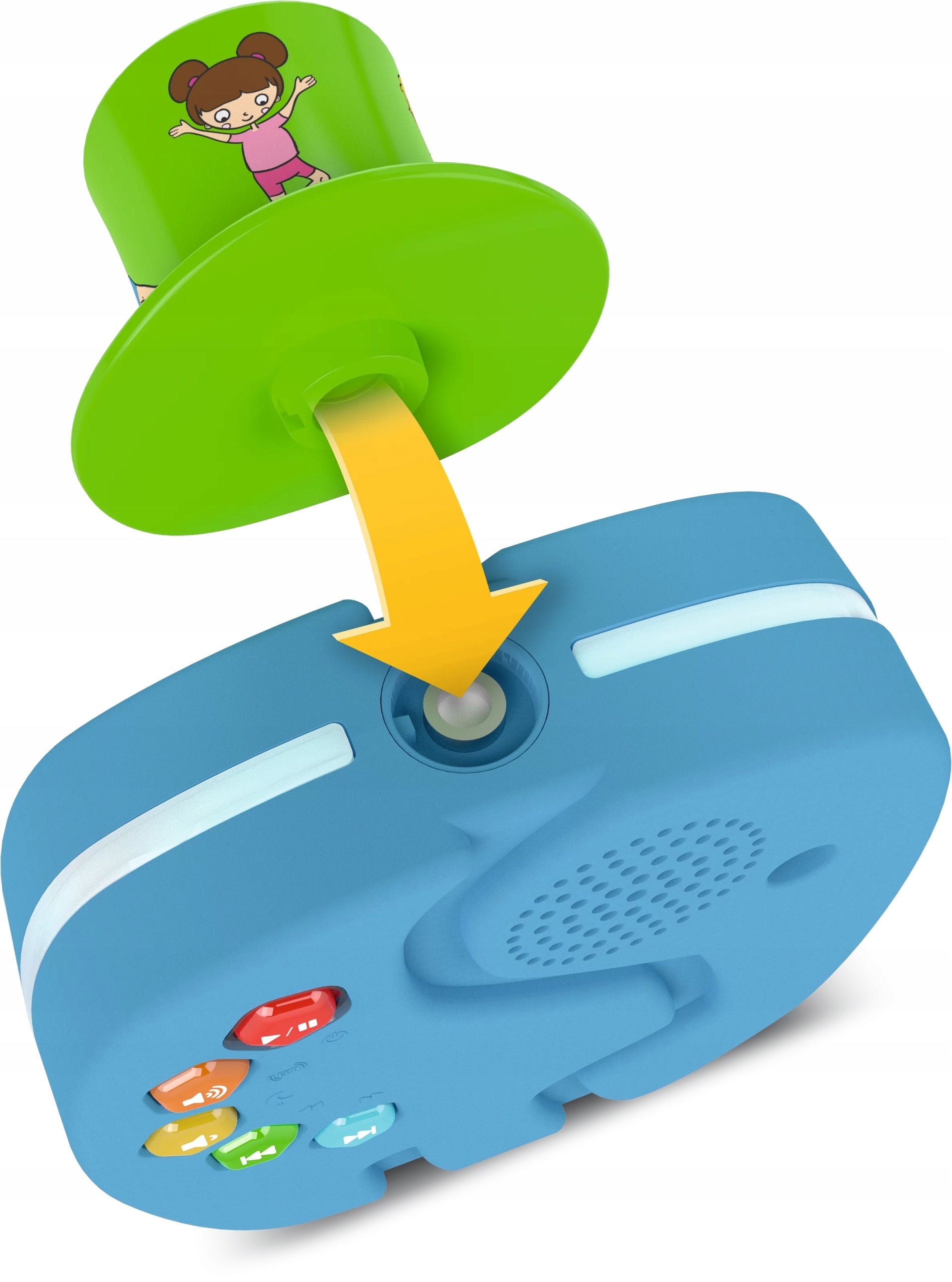 Children's MP3 Player TECHNIFANT Bluetooth Speaker Night Light Packaging status original