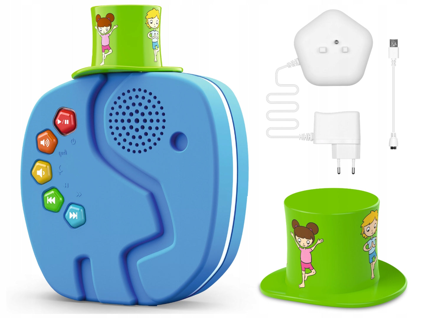 Children's MP3 Player TECHNIFANT Bluetooth Speaker Night Light